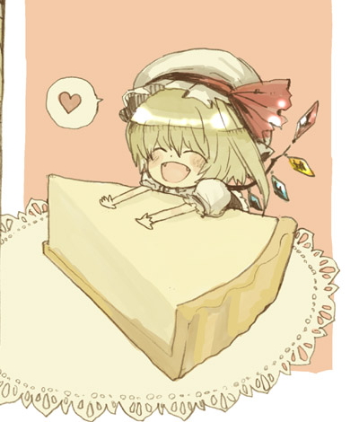 [Flandre's cheesecake]