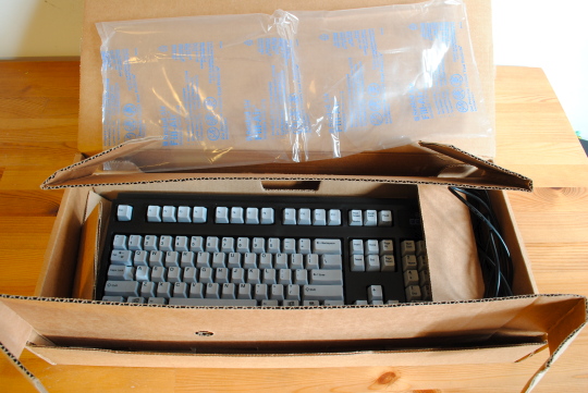 [keyboard in box]